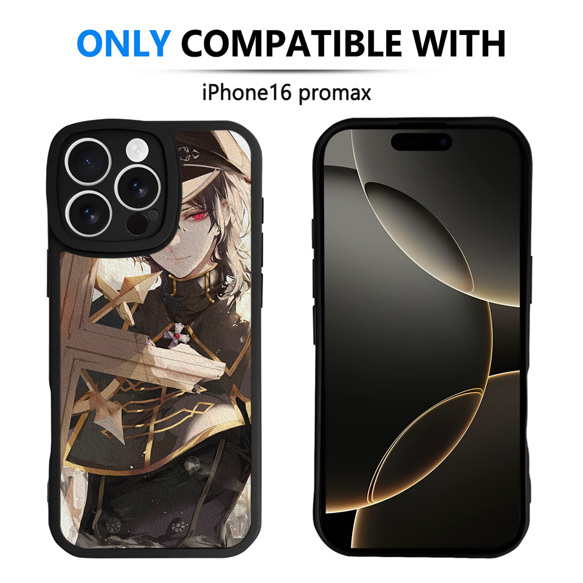 （画像用） 刀剣乱舞 Touken Ranbu 【iPhone 16シリーズ対応】シリコンスマホケース（レザー調） 材質：シリコン